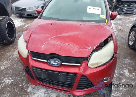 2012 Ford Focus Sel из США, поврежденный, VIN 1FAHP3H24CL214830